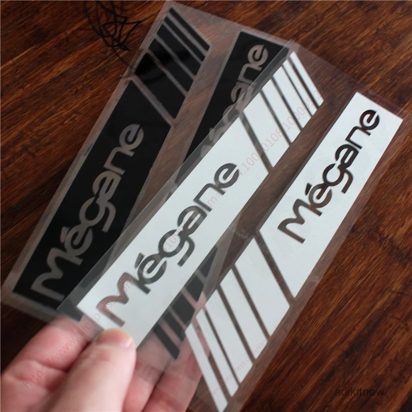 Новая виниловая модель автомобиля, спортивная наклейка, модная светоотражающая наклейка на дверь, Стайлинг, украшение для Renault megane 2 3 4 ii, аксессуары