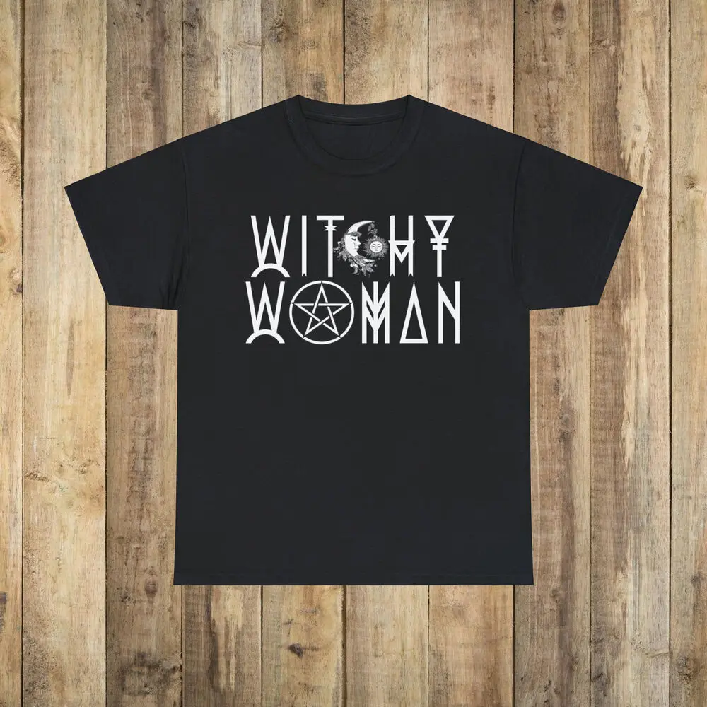 Женская Волшебная Скандинавская религиозная футболка из высококачественного 100%