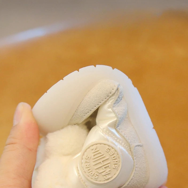 Ботинки детские зимние Нескользящие на мягкой подошве х/б