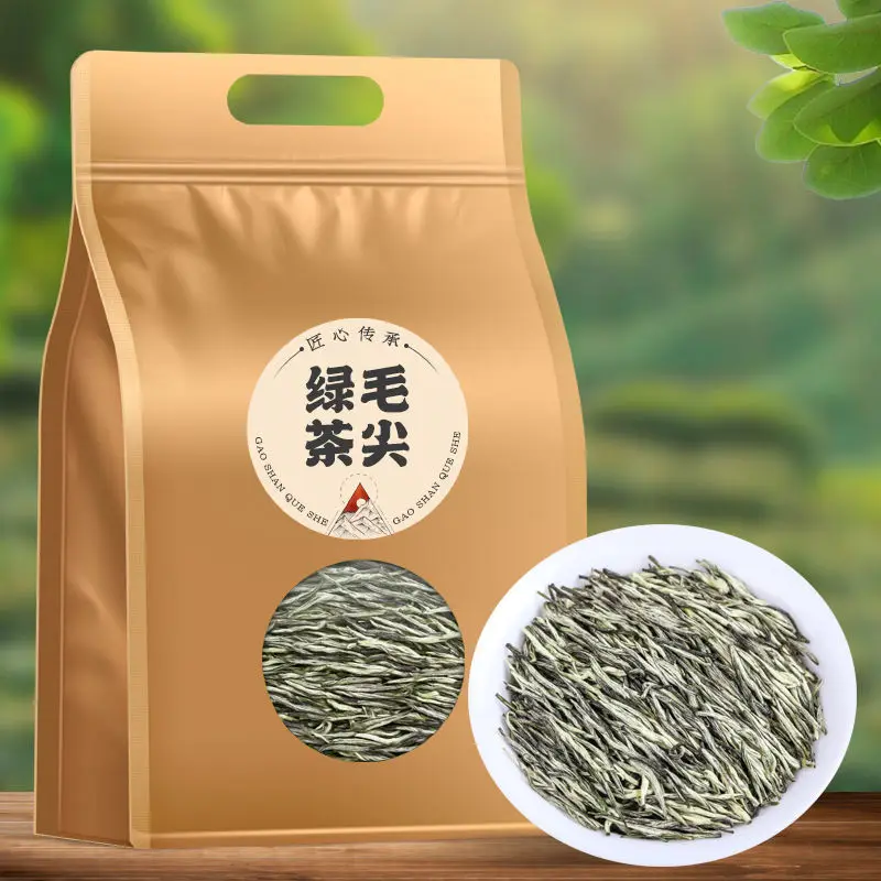 

New MaoJian Tea AAA Super Grade Authentic Pre Ming Green Tea Tender Bud Luzhou Flavor Bag 250g