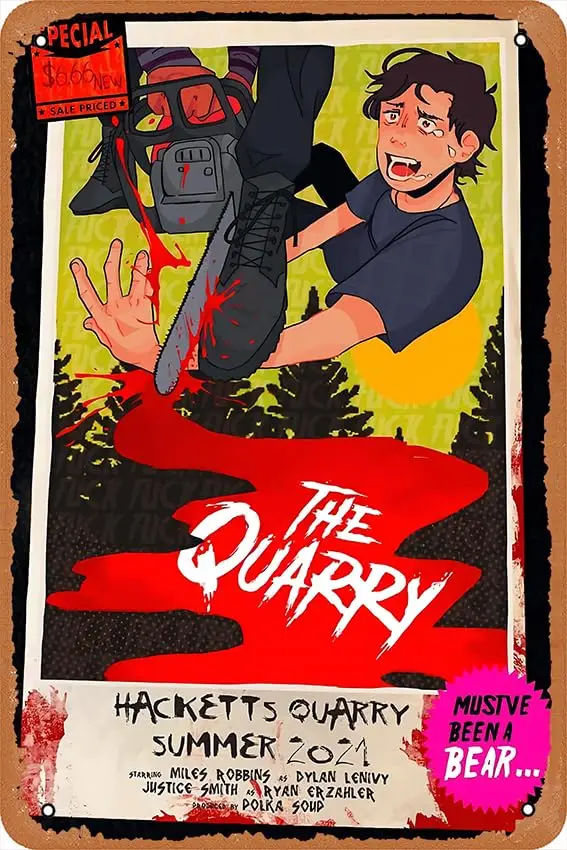 Лето в Hacketts карьерная Художественная печать металлический жестяной знак