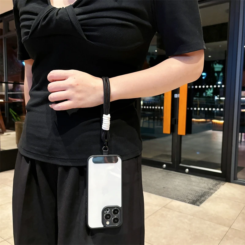 Case For Vivo S30Pro mini S20 S19 S18 S17 S15 S12 S10E X200 X80 Lite FE Pro Adjustable 2IN1 Lanyard Acrylic Clear Phone Cover (art.: 3920d2cb08db2) - 3920d2cb08db2