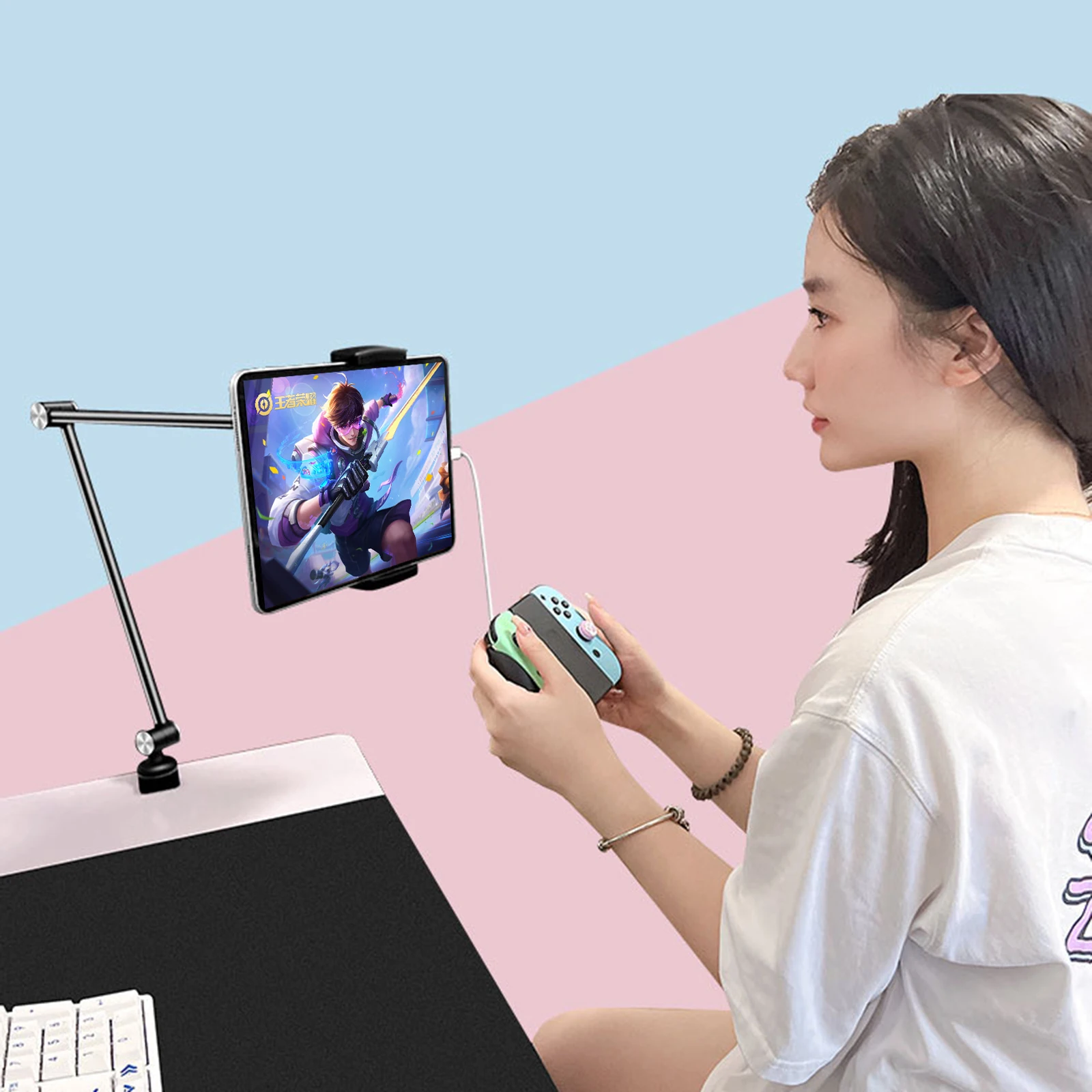 

Подставка для телефона из алюминиевого сплава, поворот на 360 градусов