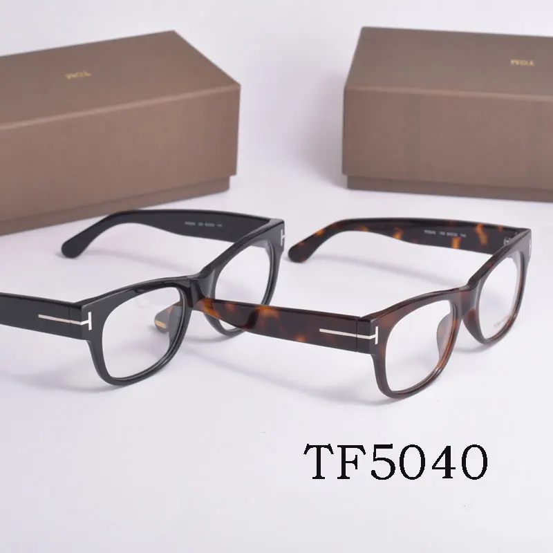 

Vintage Tom For Man Anti Blue Lens Eyeglasses Frames 5040 Forde Fashion Acetate Women Reading Myopia Prescription Glasses