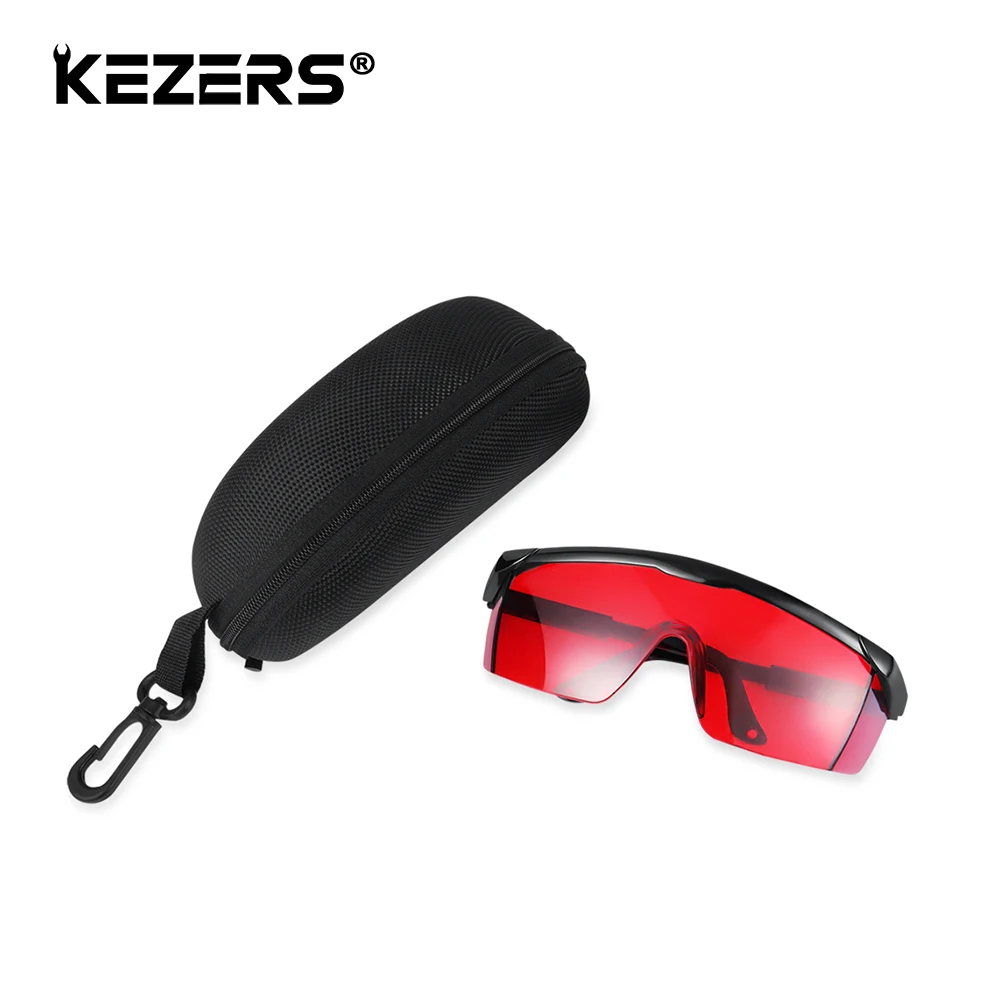 

KEZERS Red Laser Glasses+Glasses Box For Red Laser Level (FLG20R)
