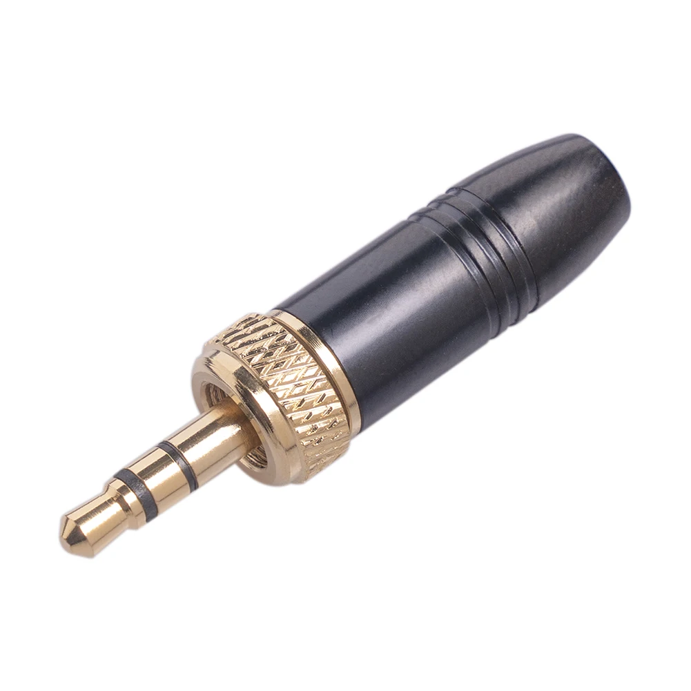 

3.5mm Stereo Locking Plug Connector Replacement For Sennheiser Wireless Microphone Cable Replacement Microdot Adapter Equipment