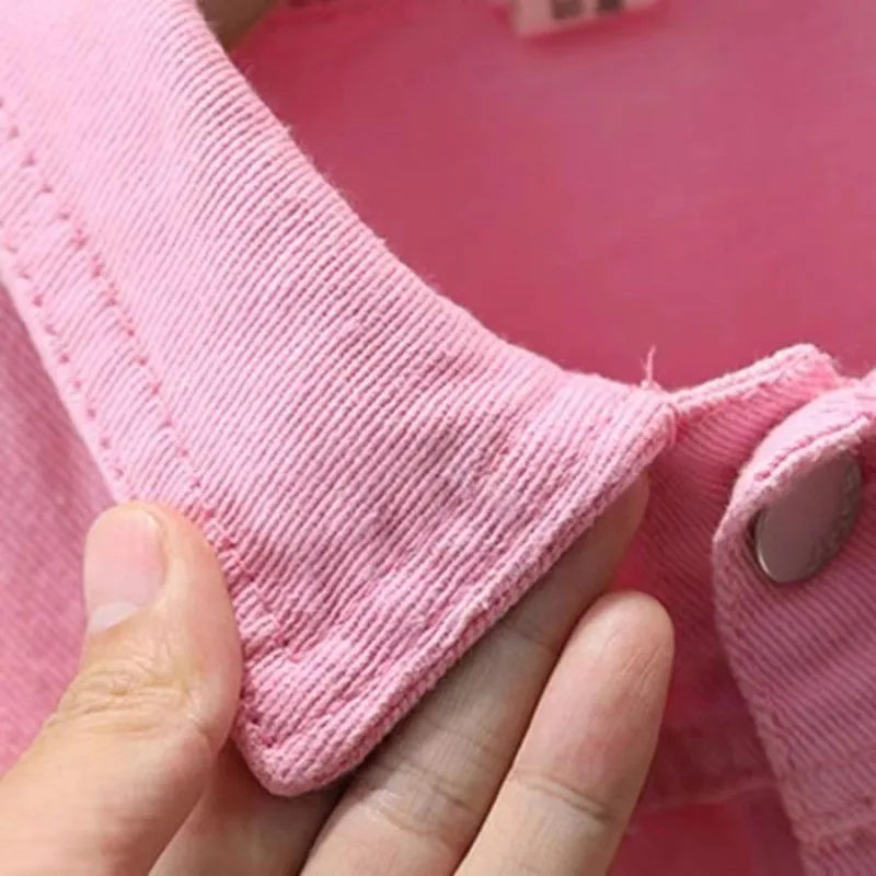 Весенние и осенние куртки для девочек 2024 новое пальто модное маленьких с милой