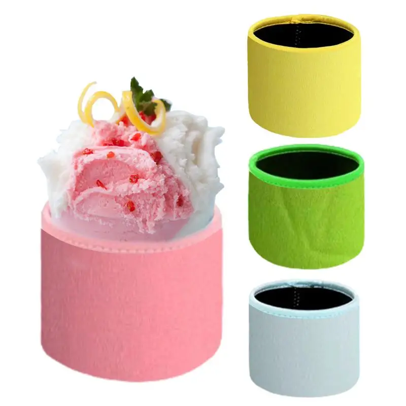 Рукав-холодильник для мороженого 4 шт. многоразовый рукав кофе со льдом складной