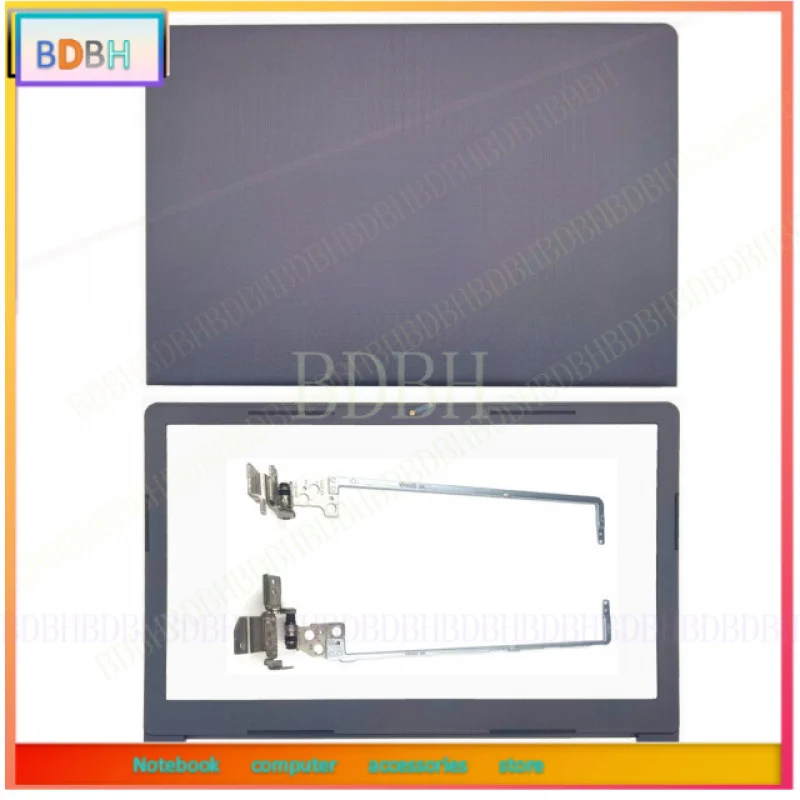 Фото Для Dell Inspiron 15 3576 3565 3567: задняя крышка LCD-экрана, рамка, петли, черный цвет №1
