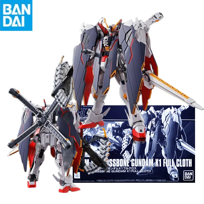 Bandai Gunpla Hguc 1/144 Xm-X1 Crossbone Gundam X1 полностью тканевая Сборная модель