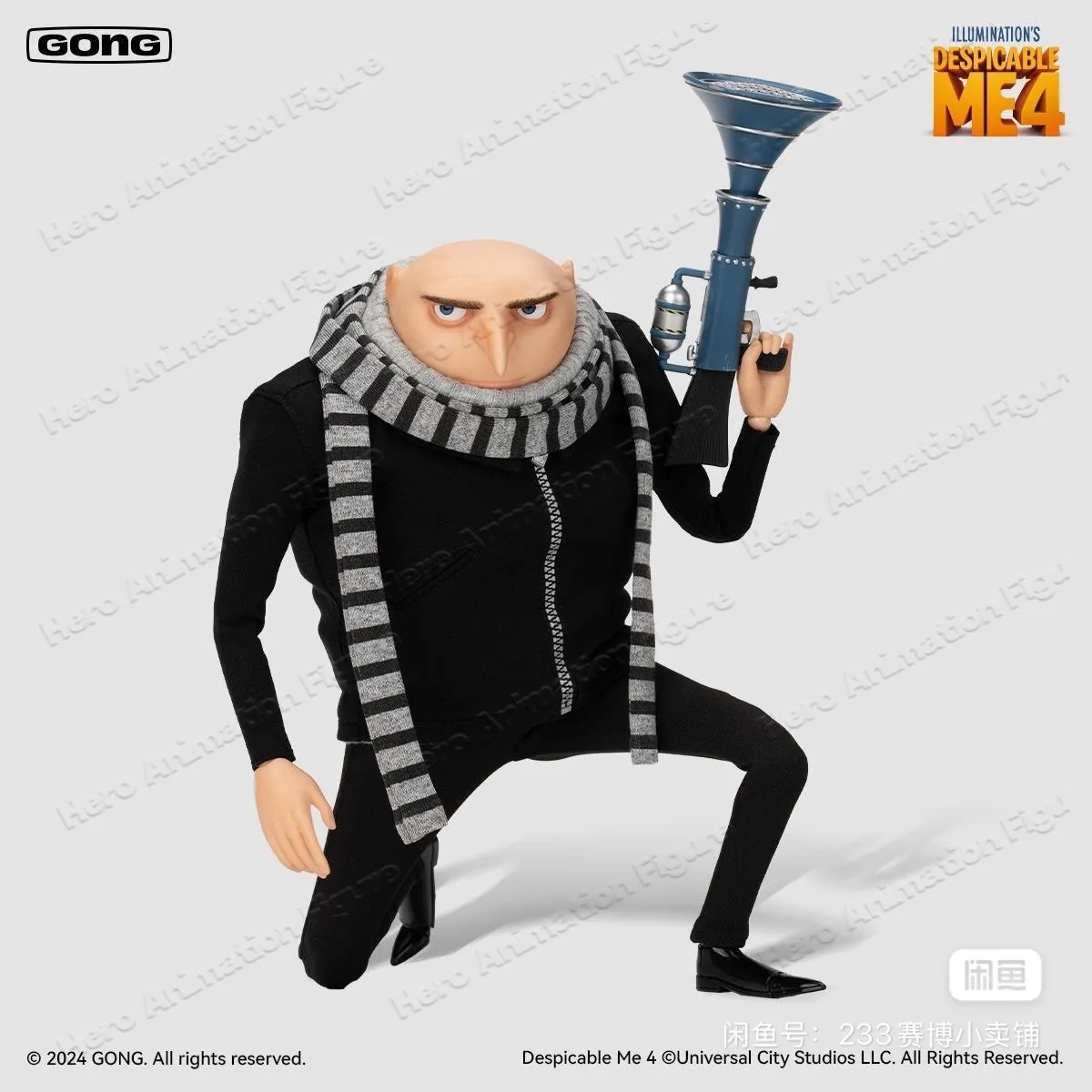 Фото В наличии: Коллекционная фигурка GONG Despicable Me Gru 1/8 Commoner, лимитированная серия, подарок для коллекционеров №3