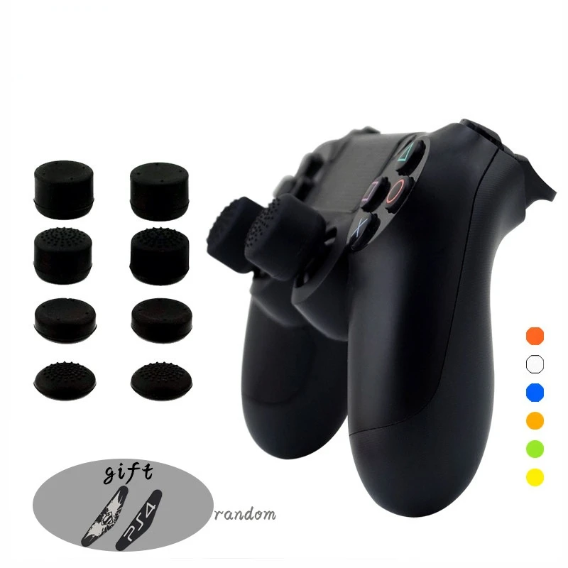 

Ps5 Heightening Cap PS3 Key Cap PS4 Handle Heightening Mushroom Head Ps5 Rocker Protective Cap 8 Light Stickers
