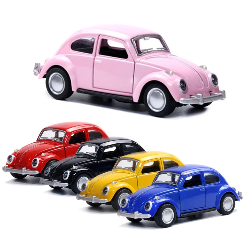 

1/32 Simulation Volkswagen Classic Off-road Alloy Car Model Return Function Baking Cake Decorative Gift Ornament Children Toy