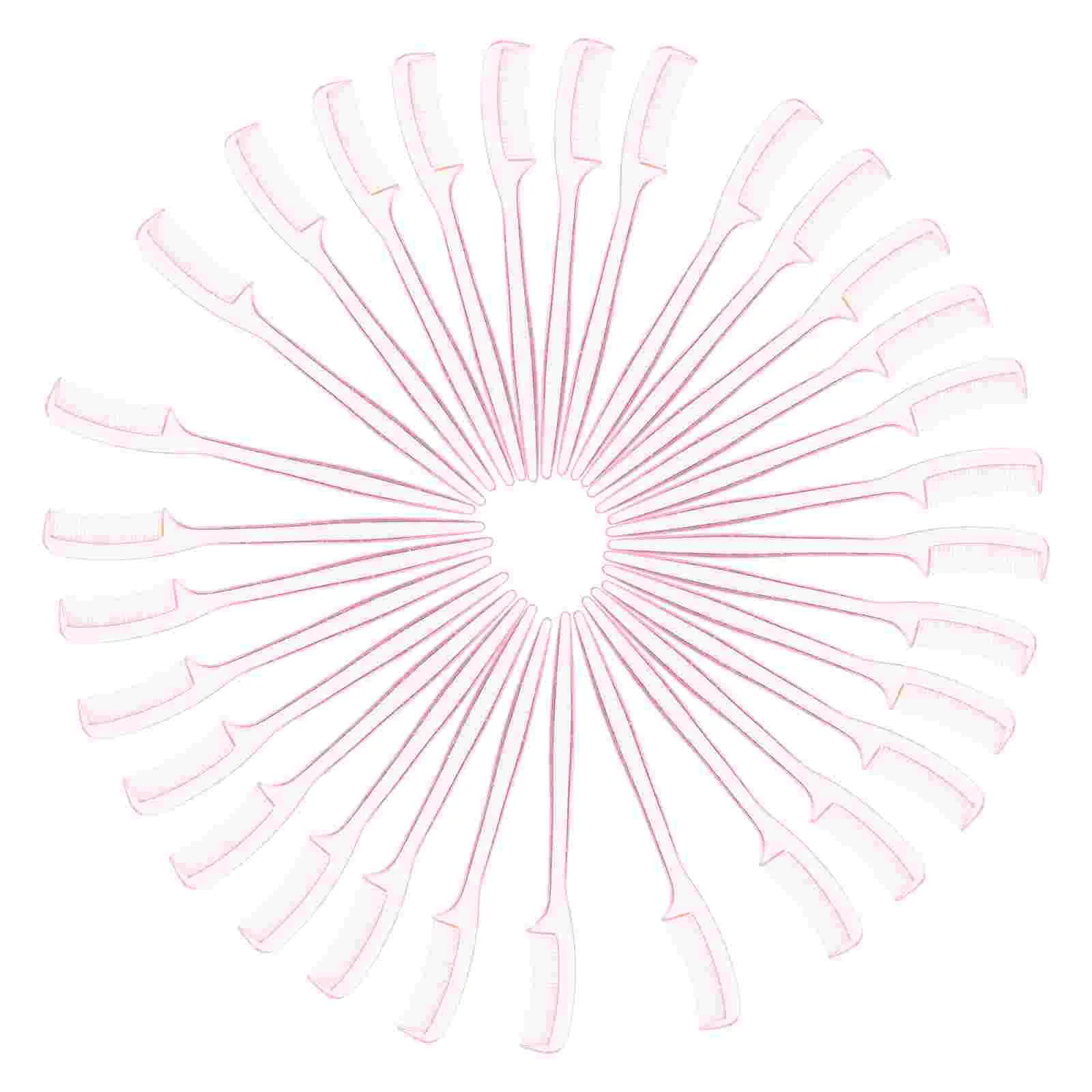 30 шт. мини-портативная расческа для бровей кисточка макияжа односторонний