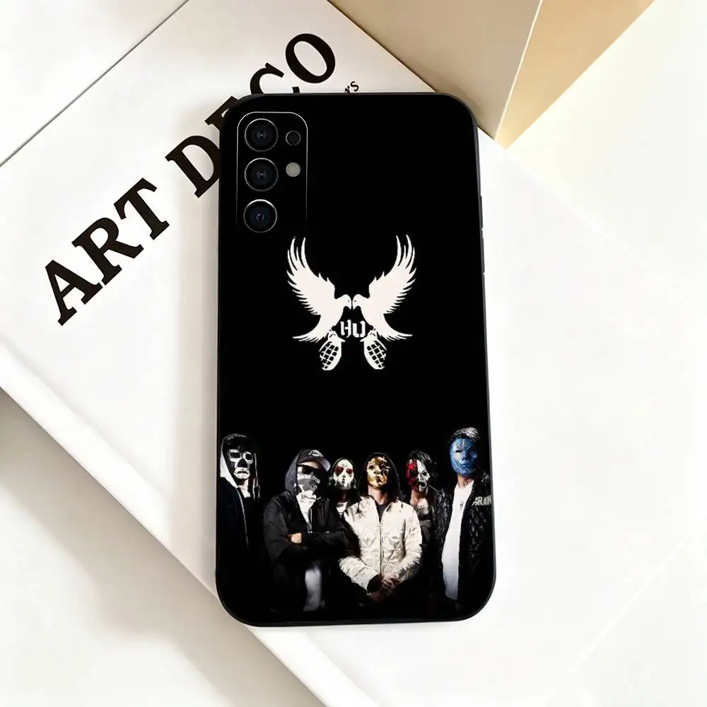 Фото Чехол для телефона H-Hollywood U-Undead Band, черный, силиконовый, мягкий, для Samsung S25, S24, S21, S22, S23, S30, Ultra, S20, Plus, Fe, Lite №3