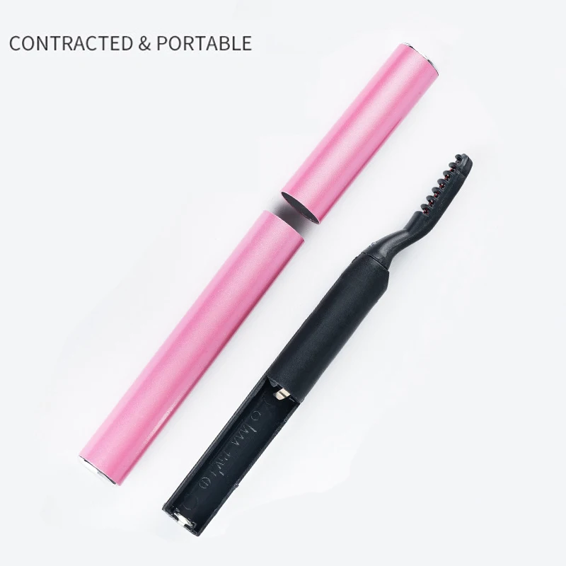 

Electric Eyelash Curler Portable Safety Electric Heated Eye Lashes Eyelash Grafting Long Lasting Makeup Tools Without Battery
