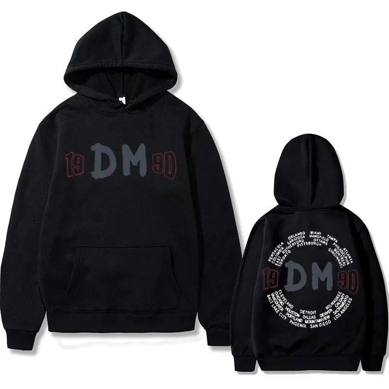 

Limited British Band Depeche Cool Mode Enjoy The Silence 1990 Print Hoodie Men Rock Punk Sweatshirts Male Fleece Cotton Hoodies