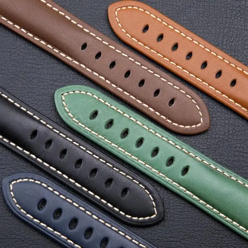 Ремешок BEFIA из натуральной кожи для Panerai ремешок PAM111/441 24 мм браслет нержавеющей