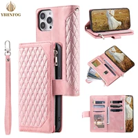 wallet case for iphone 13 mini 12 pro max 11 pro xs xr x 6 6s 7 8 plus se 2020 2022 leather lanyard flip card slots phone cover