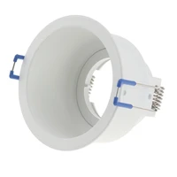 round recessed led ceiling downlight gu10mr16 lamp socket bases halogen light bracket cup aluminum led downlight