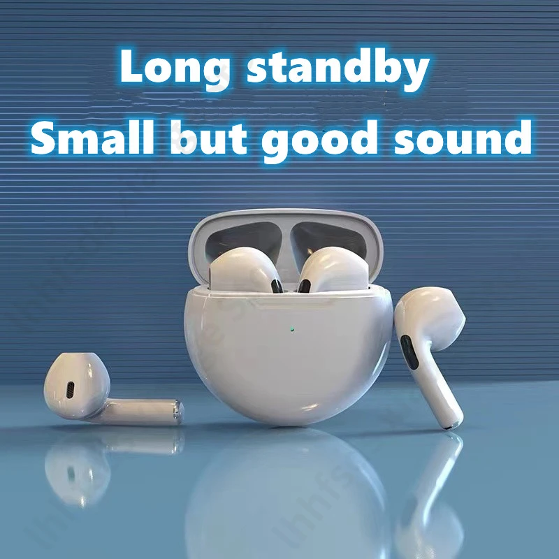 

Pro 6 Bluetooth Headphone V5.0 Wireless TWS Earphone Touch Control HiFi Music in Ear Earbuds With Microphones Call Headset