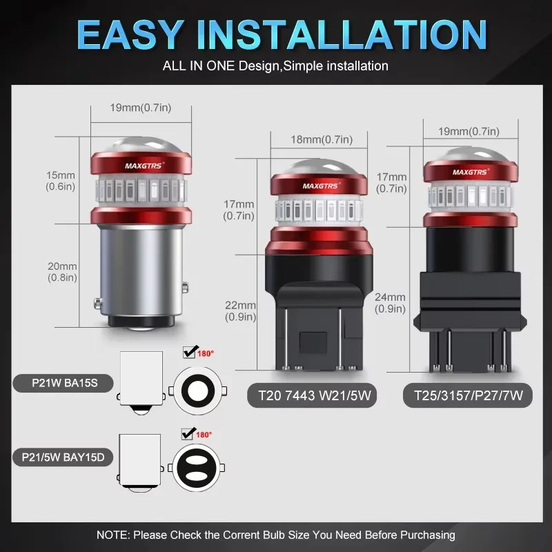 2x стробоскопическая вспышка 1156 P21W 7440 BA15S W21W Светодиодные автоматические фонари