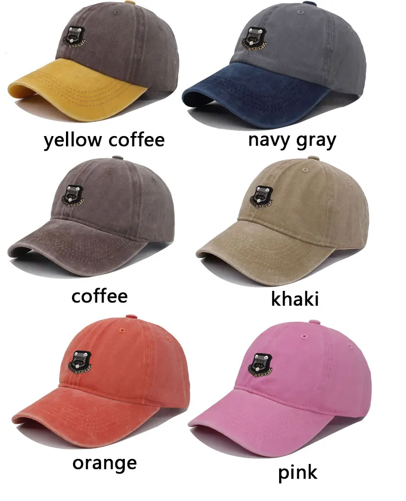 Vintage Men Baseball Cap Hats For Women Hat Summer Outdoor Adjustable Bone Gorras Hombre Trucker Dad Snapback Caps |
