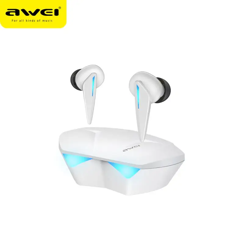 

True Wireless Stereo Game Headset Wireless Headphones Breathing Light Long Standby Tws Earbuds Earphones Half In Ear Waterproof