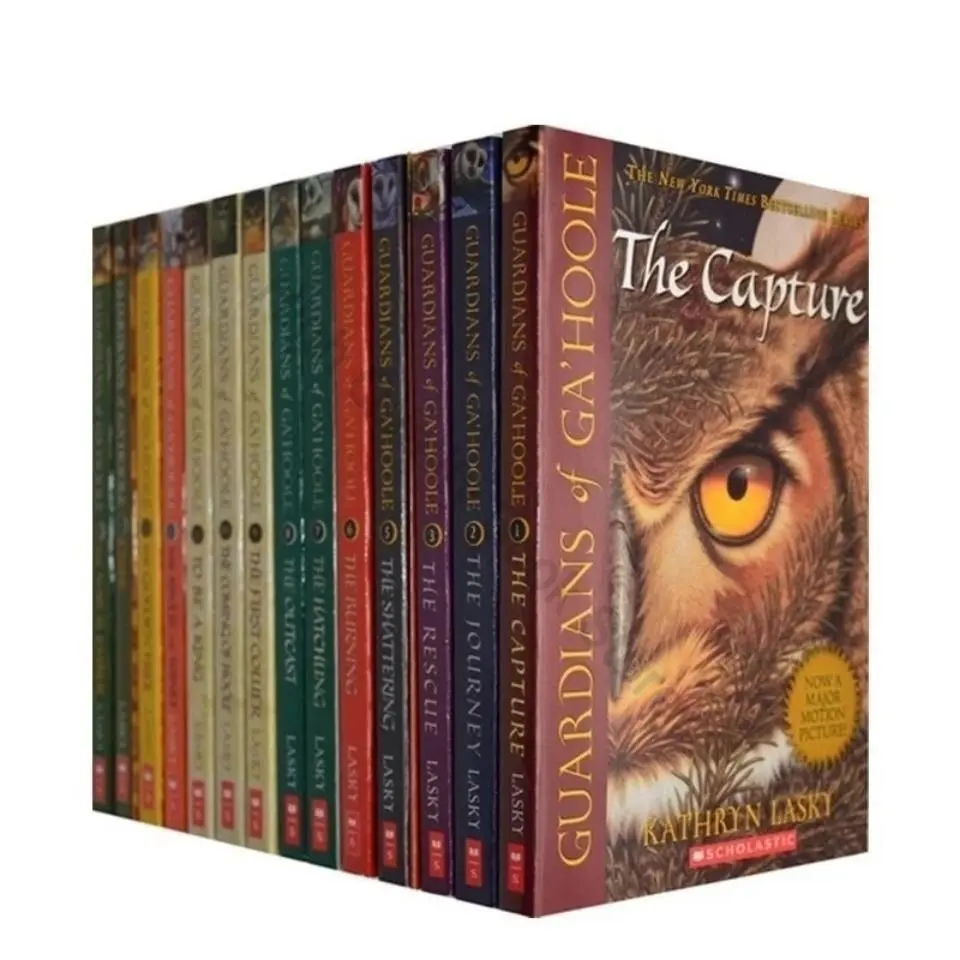 16 Books/Set Guardians of GaHoole Recommended Bestsellers Children's Graphic Novels for Kids Livro Livre Enfant Libros