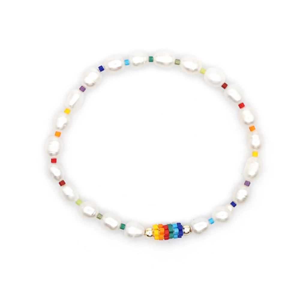 Браслет Go2Boho с улыбающимся лицом цветком и маргариткой радужные браслеты