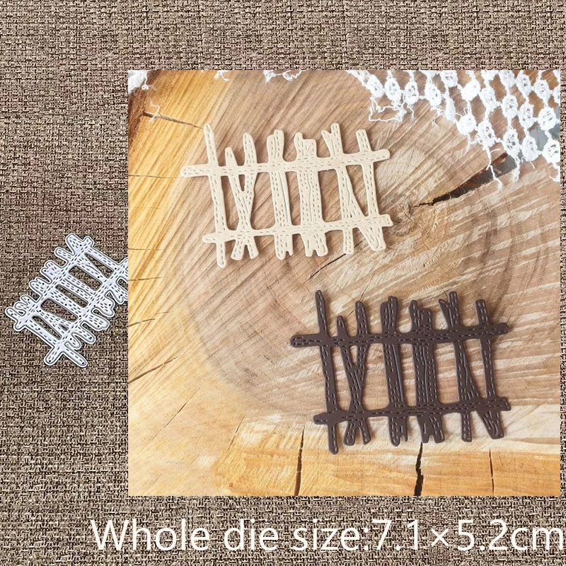 

New Design Craft Metal stencil mold Cutting Die fence decoration scrapbook die cuts Album Paper Card Craft Embossing