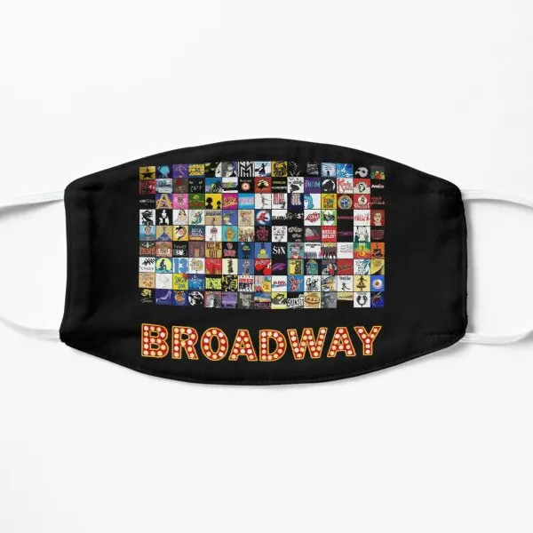 

Broadway Musical Theatre Logos Hand Dr Printing Face Mask Fashion Reusable Haze Cartoon Breath Cute Cotton Dustproof Health