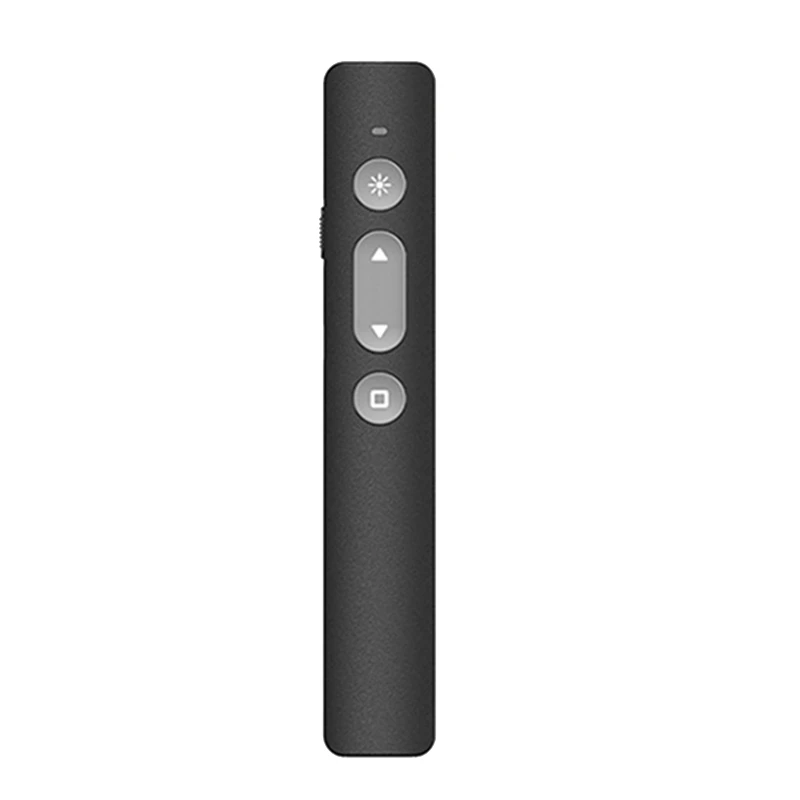 

Rechargable Wireless Presenter RF 2.4GHz USB black Powerpoint PPT Presentation Pointer Remote Control