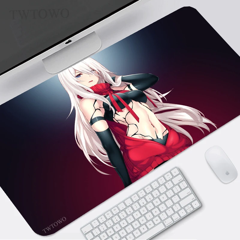 

Игровой коврик для мыши Nier Automata 2b, новый большой коврик для мыши XL, домашний коврик для мыши XXL, коврик для мыши из натурального каучука, мягки...