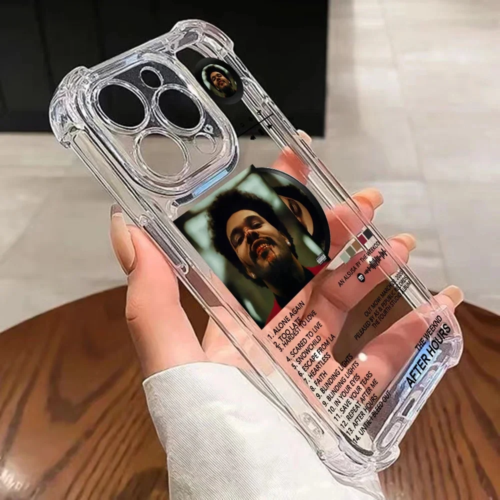 Фото Новый чехол-постер The Weeknd для iPhone 17 Air 16 15 14 Plus 13 12 11 Pro Max XS Max X XS, пылезащитный, моющийся, силиконовый №4