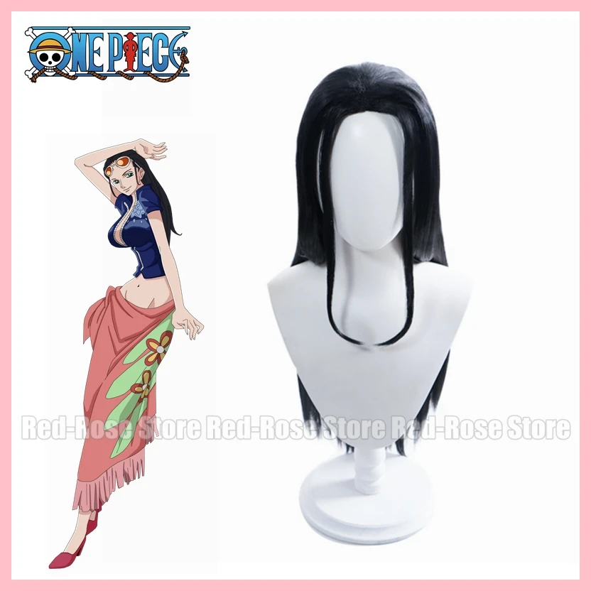 

Парик для косплея Нико из аниме One Piece Робин, косплей женский черный длинный парик термостойкий Miss Allsunday