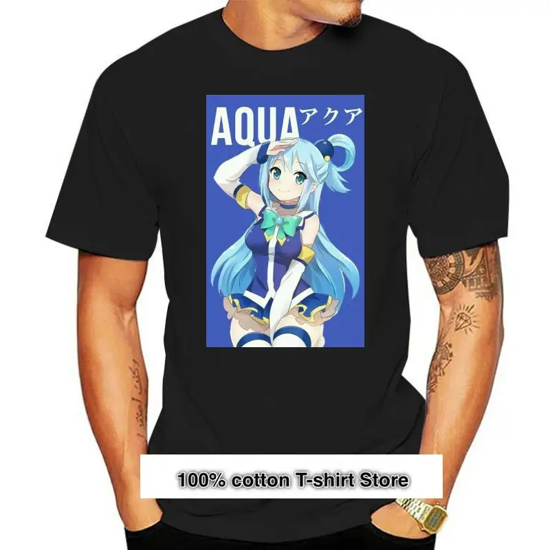 

Camiseta de manga corta para hombre, camisa de Kono Subarasi Sekai Konosuba, camiseta para mujer