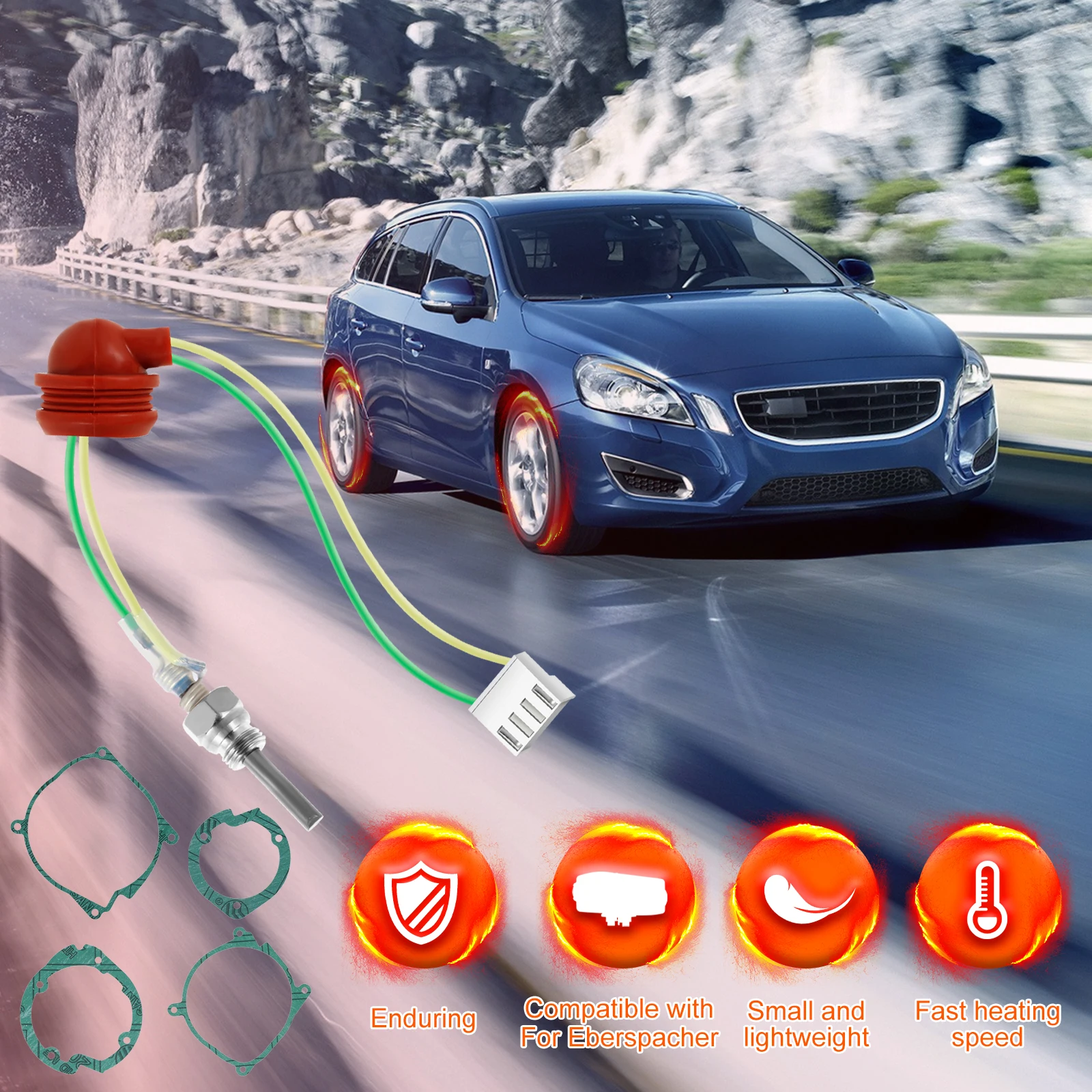 Ремкомплект свечей накаливания 12 В для дизельного обогревателя 2 кВт 5 8