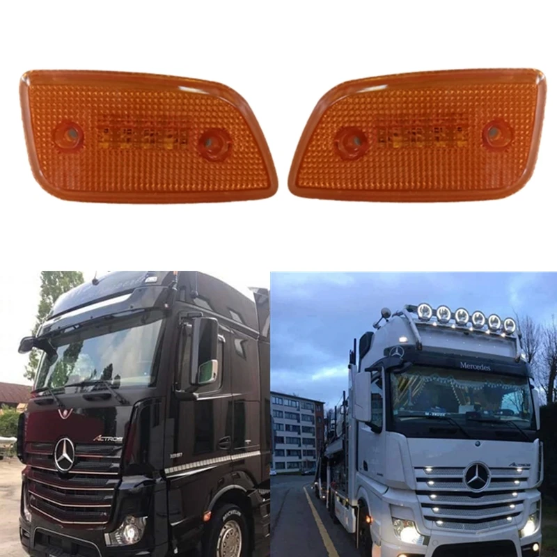 RH/ LH /1 пара 24 В Светодиодная лампа для солнцезащитного козырька Benz Actros MP4 MP5 ANTOS