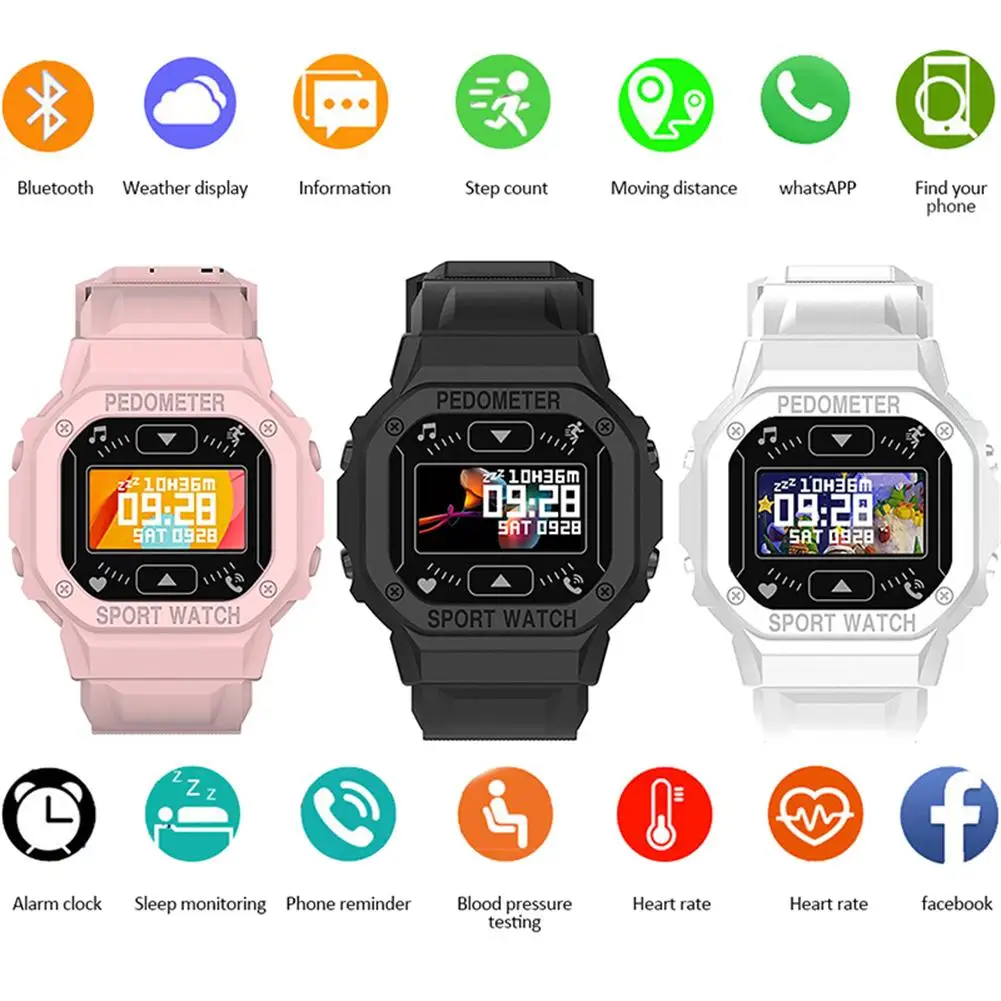 

Music Bracelet super Long Standby Smart Watch Sports Men Women Heart Rate Blood Pressure Monitoring Waterproof Bracelet