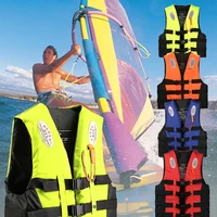 universal adults life jacket safety life vest water sports fishing water ski vest boating swimming drifting safety vest s xxxl