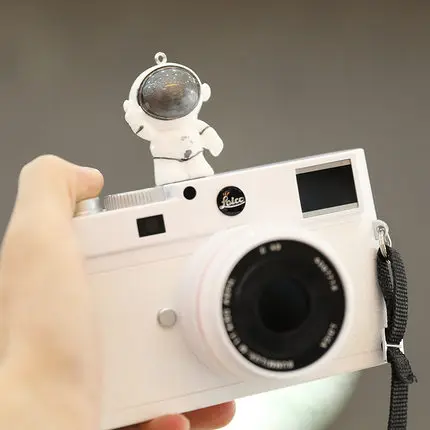 3D мультяшный астронавт ролевая детская камера Фонарик Горячий башмак защитный