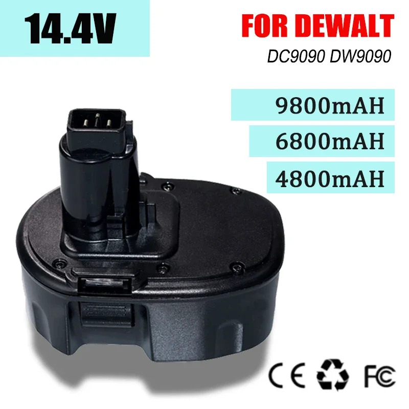 Сменный аккумулятор 14 4 В для Dewalt 9800 мАч DC9091 DC9094 DW9091 DE9091 DE9092 аккумуляторы
