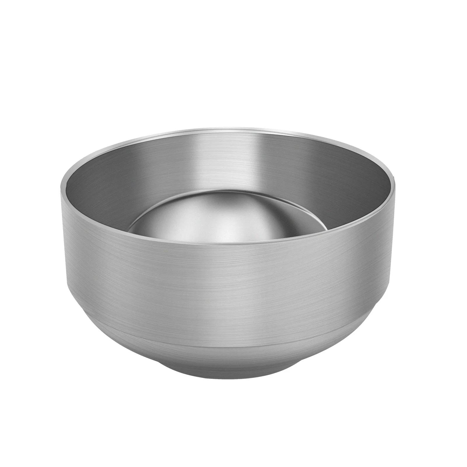 

Stainless Steel Double Layer Bowl Soup Noodles Bowl Rice Bowl Kitchen Tableware