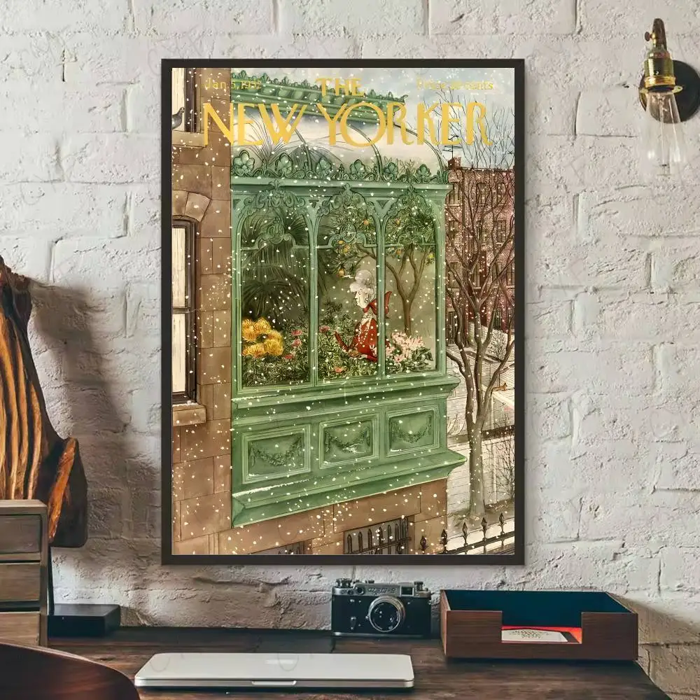 

Настенные наклейки-постеры The-New-Yorker, бумага