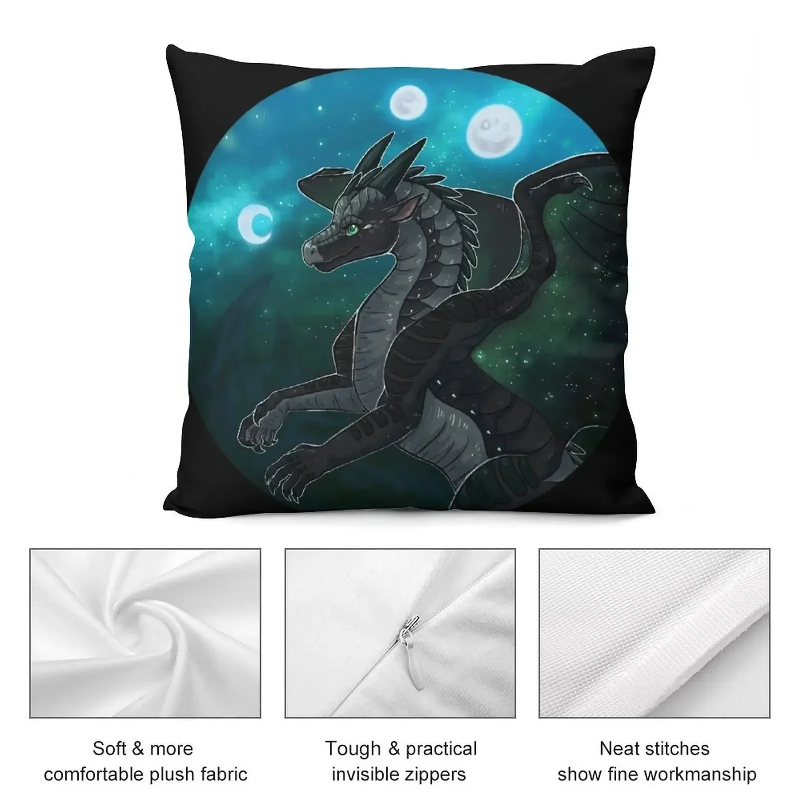 Крылья Огня - Подушка Moonwatcher Чехол для диванной подушки