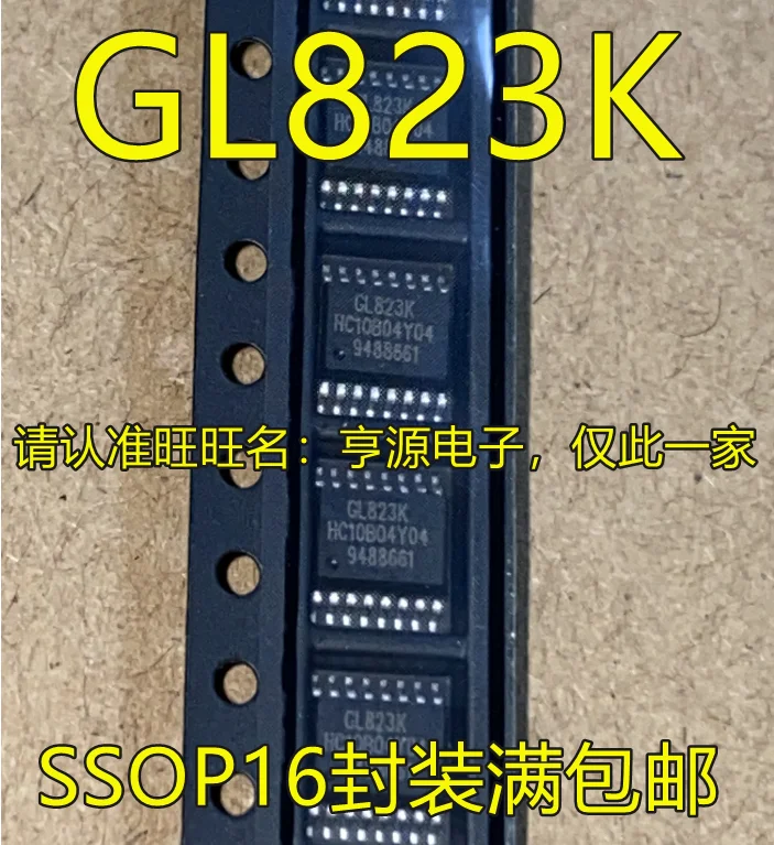 

10 шт. Оригинальный Новый GL823K SSOP-16 GL823 GL827 GL857L SSOP28 устройство считывания данных USB