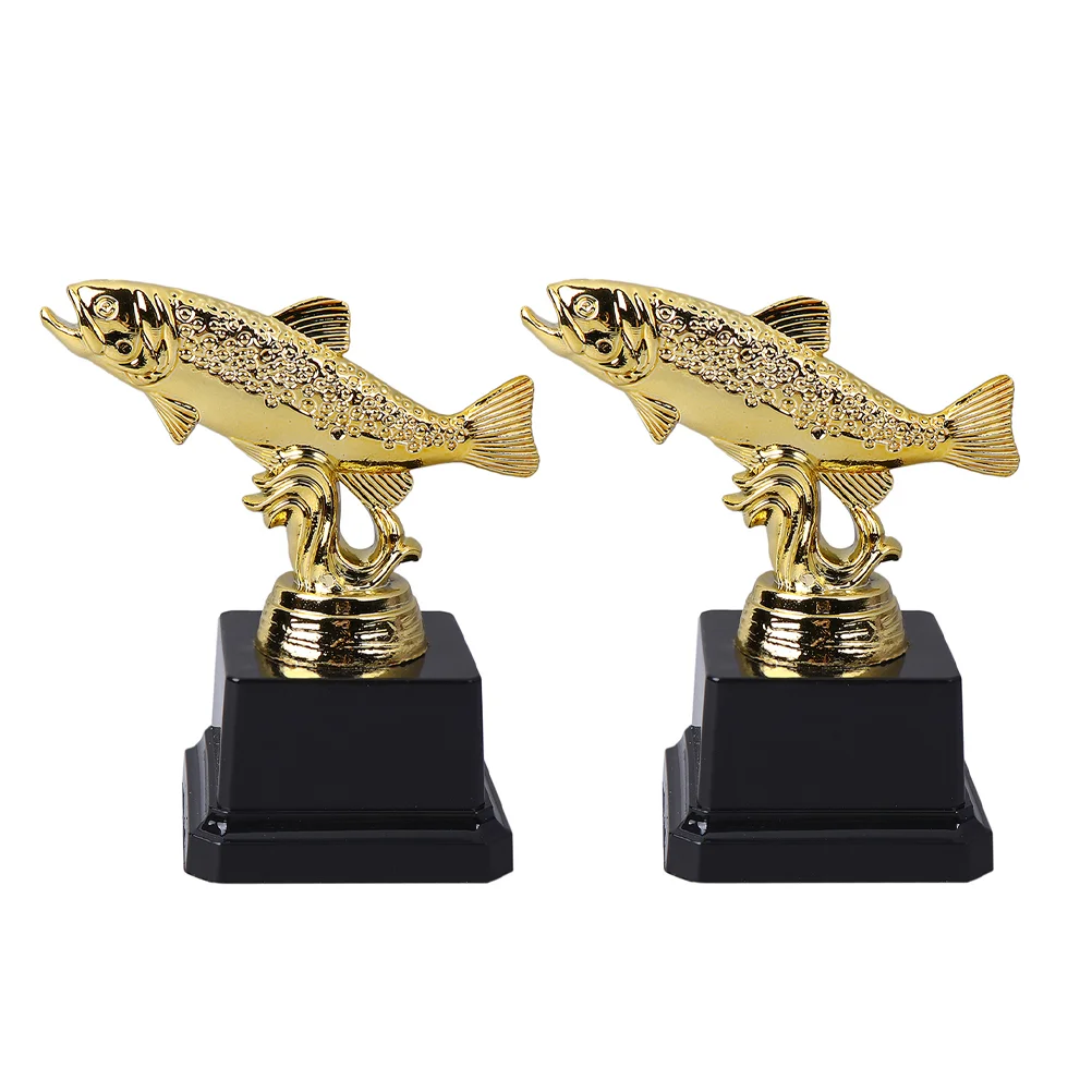

2Pcs Kids Awards Children Trophy Game Trophy Competition Trophy for Awards Kids Decor