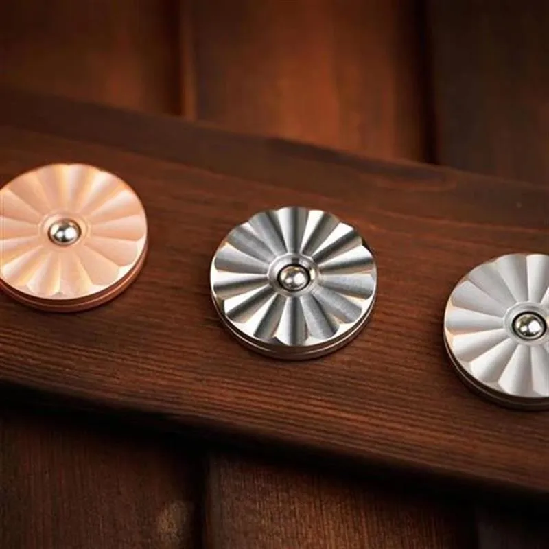 

EDC Crafts Ppb Decompression Tide Play Toy Stainless Steel Titanium Alloy Pop Coin Push Coin