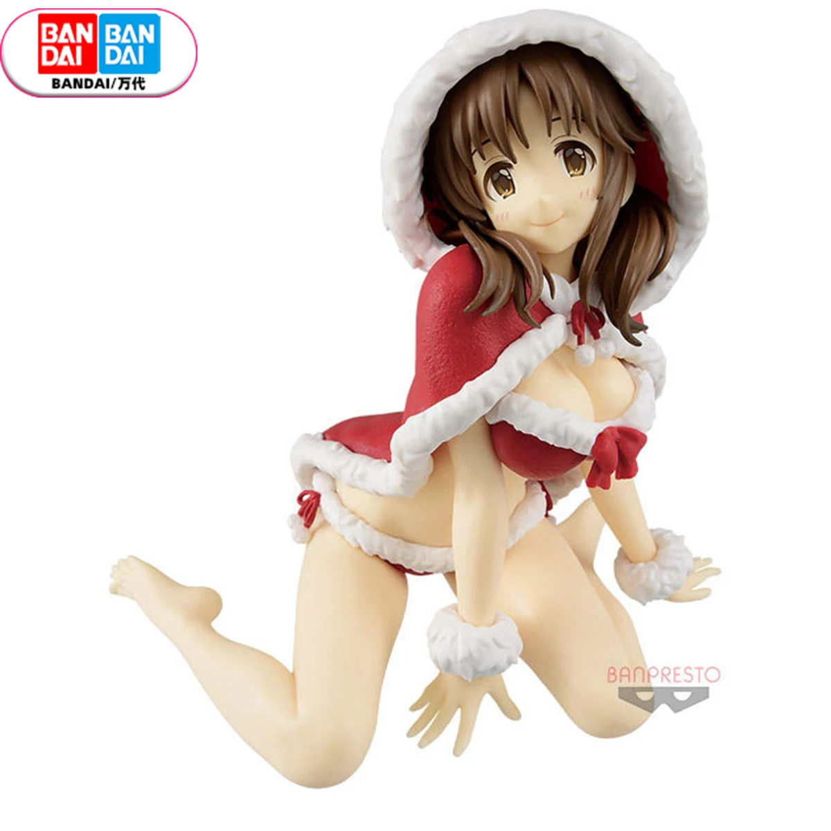 

Фигурки героев аниме BANDAI оригинальные IDOLMASTER Cinderella girls Christmas Toki Airi, фигурки героев, игрушки